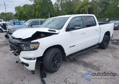 2022 Ram 1500 Big Horn 4X2 5'7 Box z USA, uszkodzony, nr VIN 1C6RREFT3NN337761